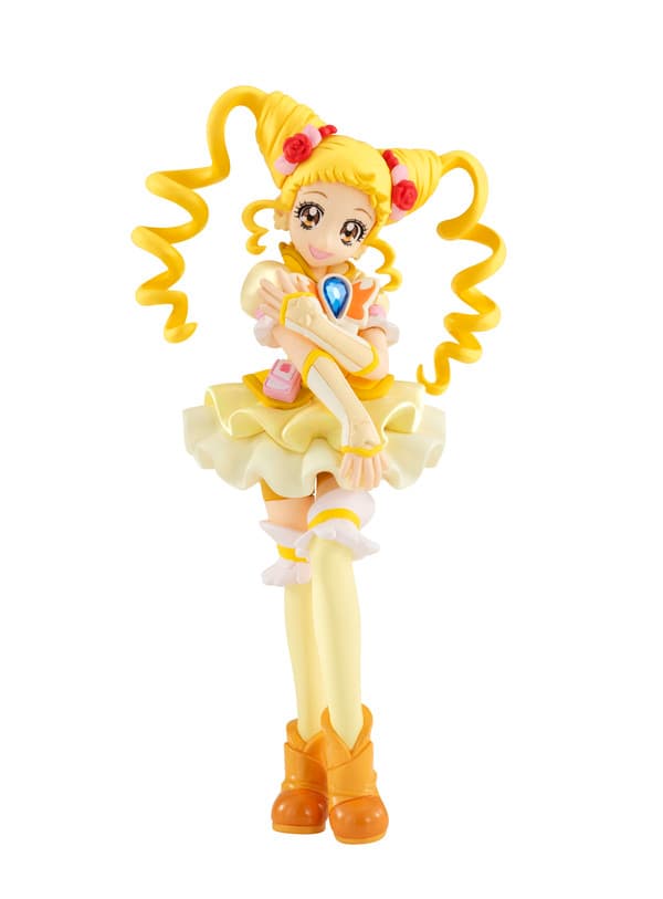 Yes! Precure 5 GoGo! - Cure Lemonade - Bandai Shokugan - Cutie Figure Premium - Cuty Figure - Yes! Precure 5 GoGo! Cuty Figure Premium A (Bandai, Premium Bandai)