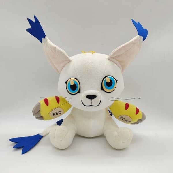 Digimon Adventure 02 - Tailmon - Digimon Adventure 02 Voice Memo Plush  (B) - Oshaberi Nuigurumi - Toru Toru Catcher  (71466B) (Banpresto)