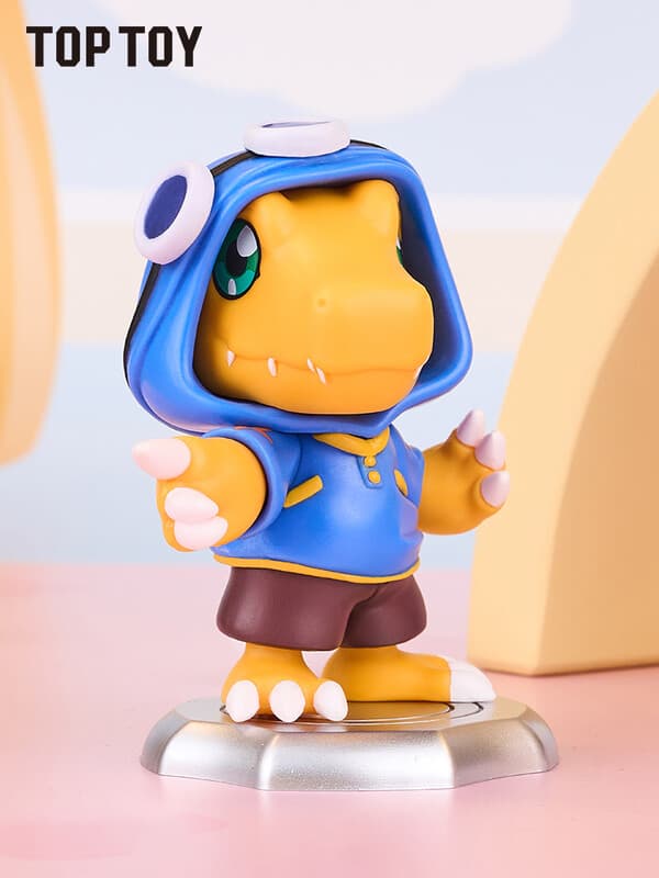 Digimon Adventure - Agumon - BN Figure Q - Digimon Costume Ver. Vol.3 (Bandai Namco Shanghai, Top Toy)