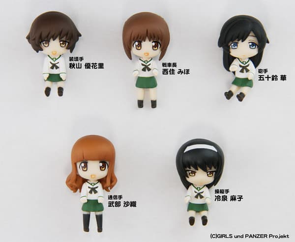 Girls und Panzer - Nishizumi Miho - Pair-Dot - Ankou Team (Pit-Road)