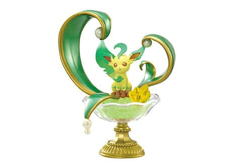 Pocket Monsters - Leafia - Pokémon Gemstone Collecton Hikari Kagayaku Shinpi no Kiseki  (4) (Re-Ment)