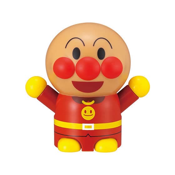 Sore Ike! Anpanman - Anpanman - 2 Action Walk and Shake Anpanman! - Gashapon - Wind-up Toy (Bandai)