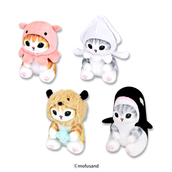 Mofusand - Ika Nyan - Mofusand Umi no Ikimono Nyan 3 Nuigurumi - Plush Mascot - Squid (Fukuya)