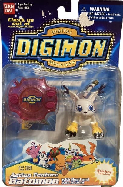 Digimon Adventure - Tailmon - Action Feature Digimon - Head and Arm Action (Bandai, Bandai America Inc.)