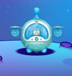 Sanrio Characters - Hangyodon - Sanrio Characters Capsule Spaceship Series - Secret (Chaosheng Animation Technology)