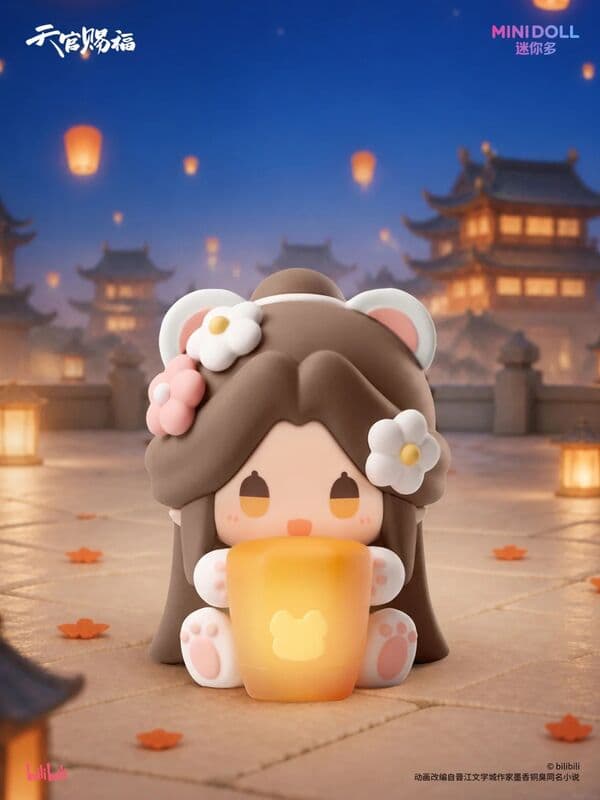 天官賜福 - 謝憐 - 天官賜福 好運絨絨抱燈坐姿公仔盲盒 (Minidoll)