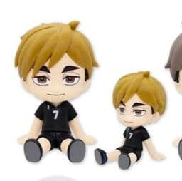 Haikyuu!! - Miya Atsumu - Haikyuu!! Petatto Osuwari Figure 3 - Osuwari Figure - Petatto Osuwari (Charatoru, SK Japan)