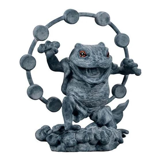 原創 - Art in Gashapon - Art in Gashapon：雷神蛙雕像 (4) - Gashapon - 雷神蛙雕像 - 青銅塗裝 (Bandai) 1