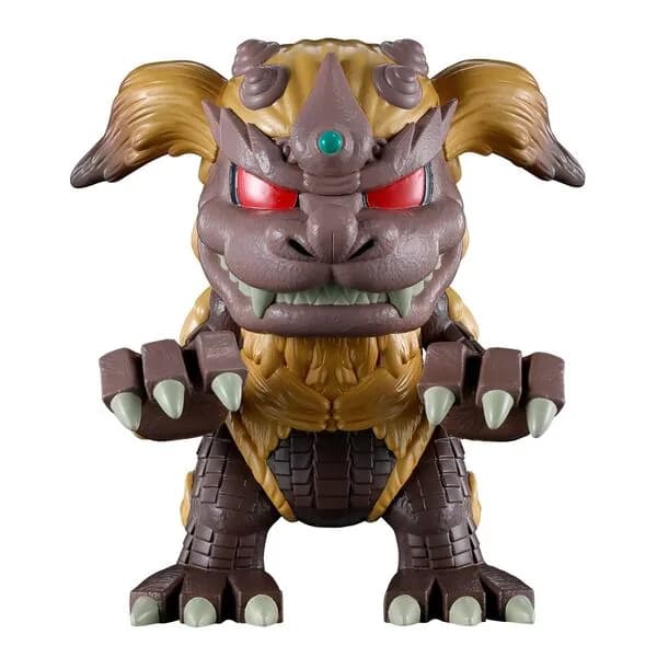 哥吉拉對機械哥吉拉 - 金剛颱 - Power Knuckle - Power Knuckle by Touma × Godzilla - Premium Gashapon - 1974 (Bandai) 1