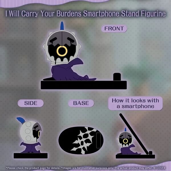 hololive - Novelknight - hololive 生誕記念 2026 - 手機架公仔 - I Will Carry Your Burdens (Cover Corporation) 1