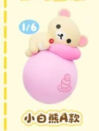 Rilakkuma - Korilakkuma - Cute Ball - Cute Ball Rilakkuma Vol. 1 Leisure Series - Yurayura Figure - A Type (LDCX) 1
