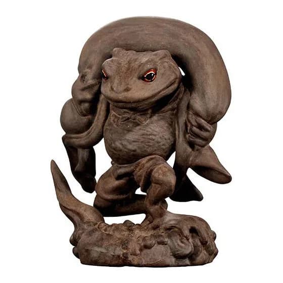 原創 - Art in Gashapon - Art in Gashapon：風神蛙雕像 (1) - Gashapon - 風神蛙雕像 - 木紋塗裝 (Bandai) 1