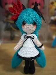 VOCALOID - 初音未來 - Amigurumi - 同人周邊 - Lace-ito, Supreme (Sora Miku) 1