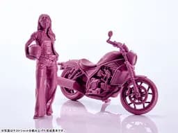 Original - Plamax - MF-101 Rider's portrait Honda Rebel - 1/20 - Wine Red (Max Factory)