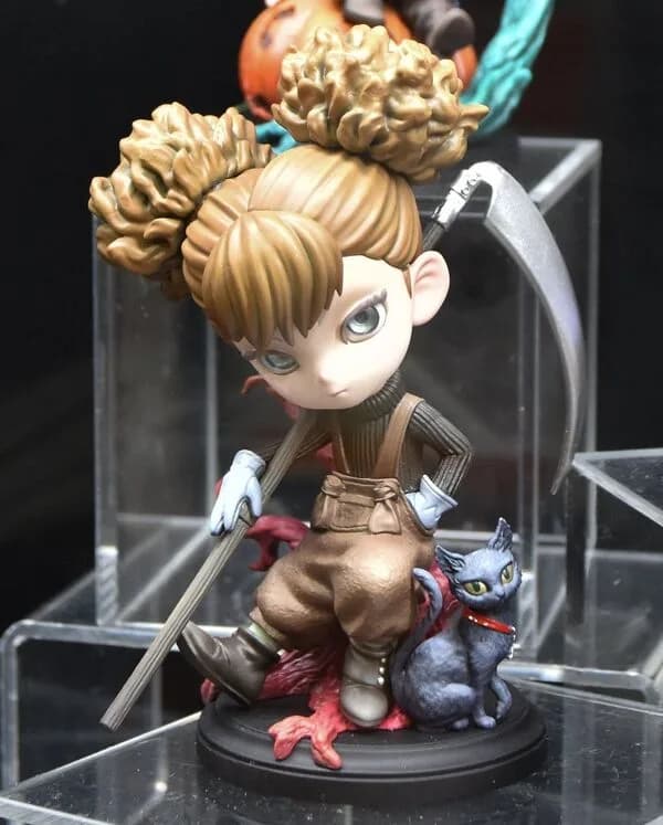 原創 - Art in Gashapon - Art in Gashapon Girls Vignette - 轉蛋 - Cleaner (Bandai) 1