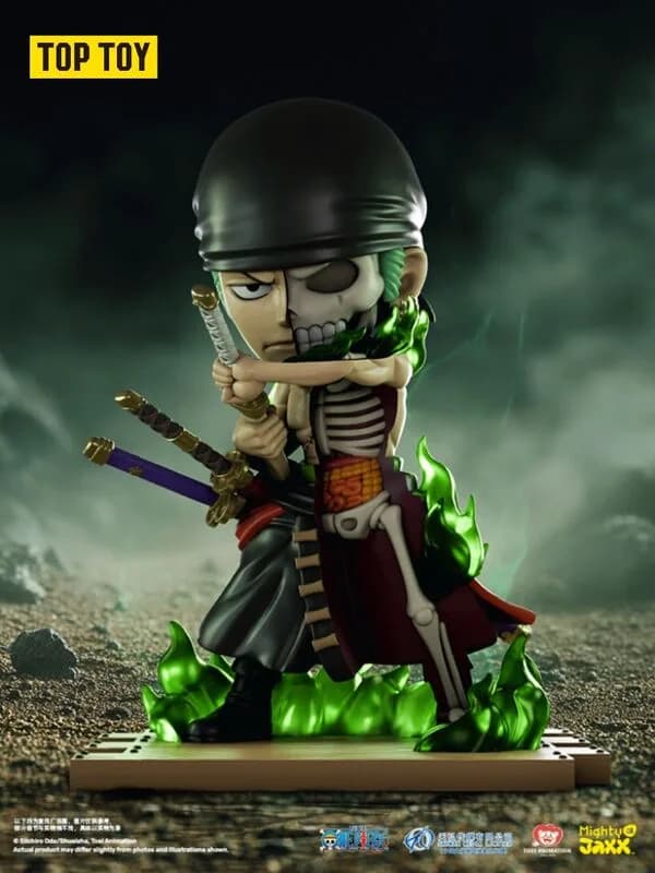 航海王 - 羅羅諾亞·索隆 - Mighty Jaxx XXRAY: One Piece Zoro Sword Stances - XXRay (Mighty Jaxx, Top Toy) 1