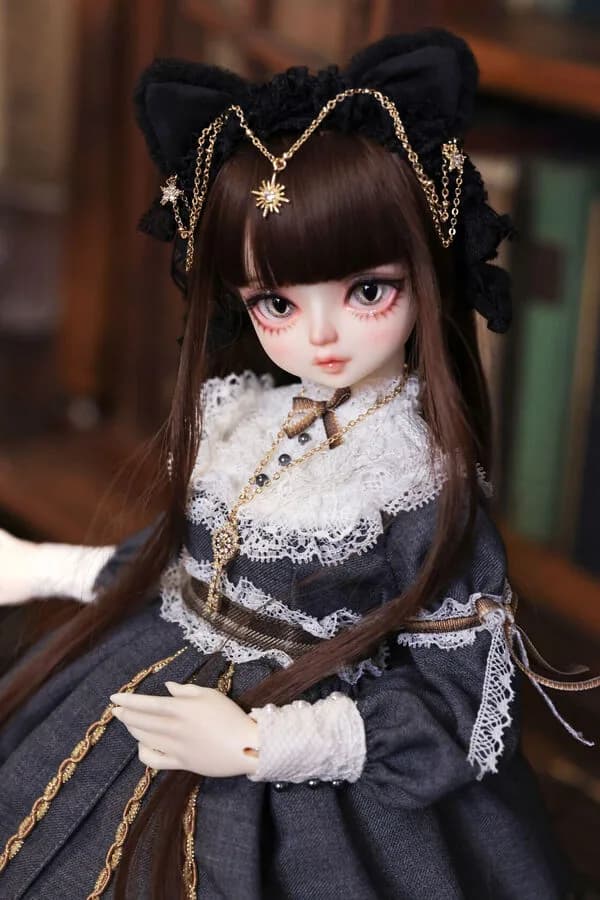 Original - Lucy - 1/4 - DOLK x Dear Mine, Book Nest Cat ver. (Dear Mine, Dolk) 1