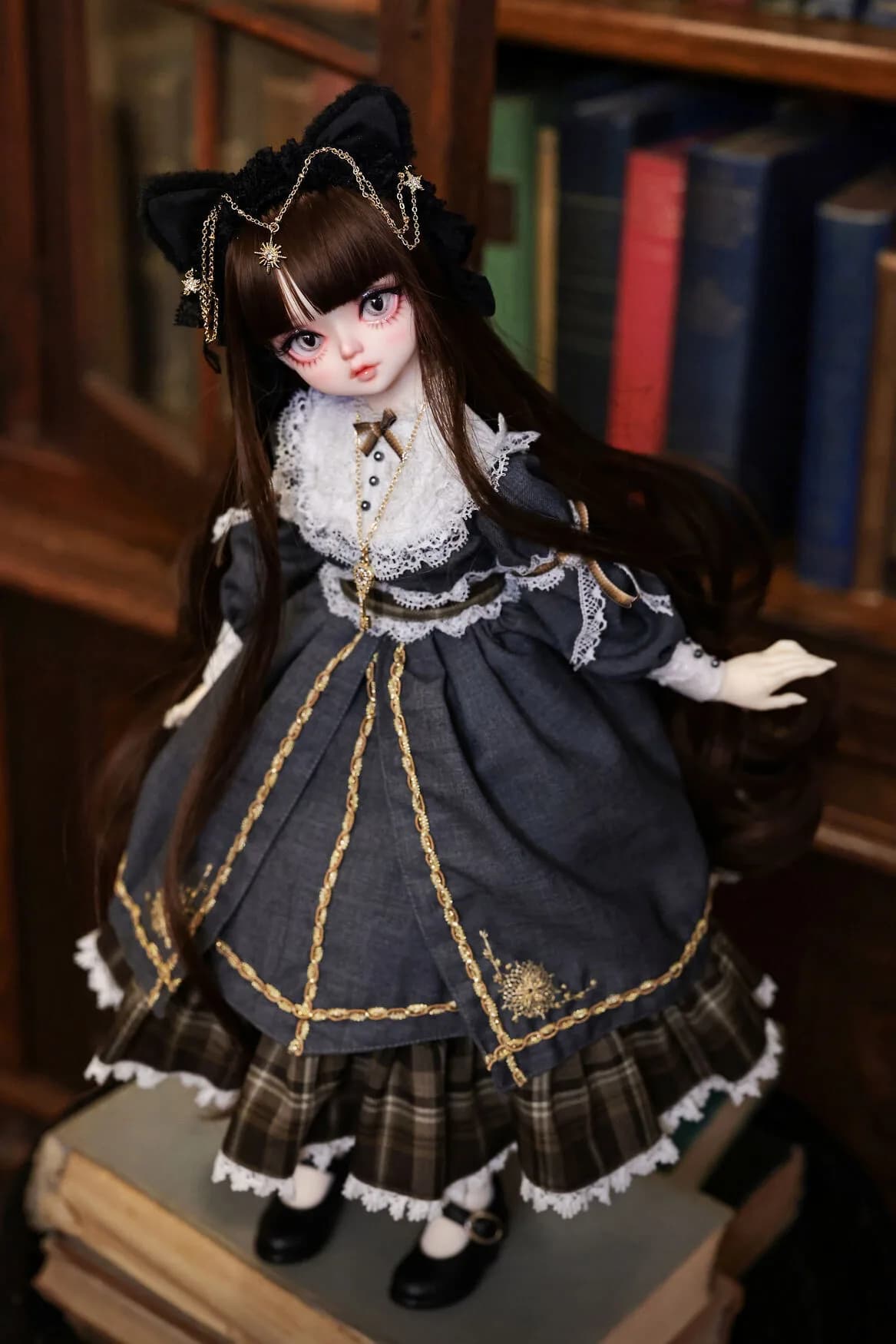 Original - Lucy - 1/4 - DOLK x Dear Mine, Book Nest Cat ver. (Dear Mine, Dolk) 2