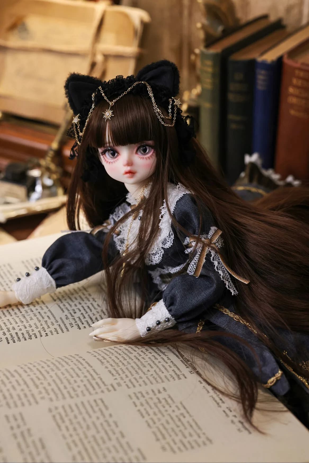 Original - Lucy - 1/4 - DOLK x Dear Mine, Book Nest Cat ver. (Dear Mine, Dolk) 14