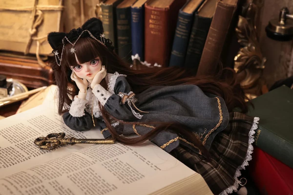 Original - Lucy - 1/4 - DOLK x Dear Mine, Book Nest Cat ver. (Dear Mine, Dolk) 17