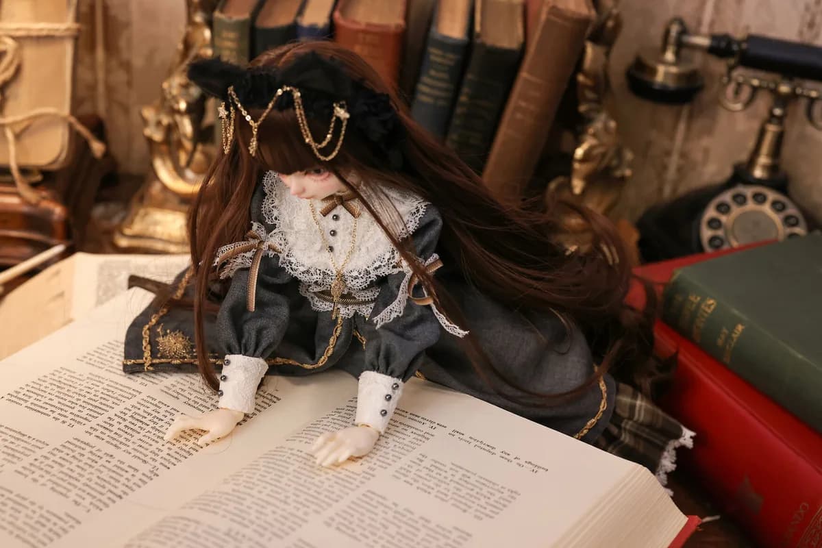 Original - Lucy - 1/4 - DOLK x Dear Mine, Book Nest Cat ver. (Dear Mine, Dolk) 19