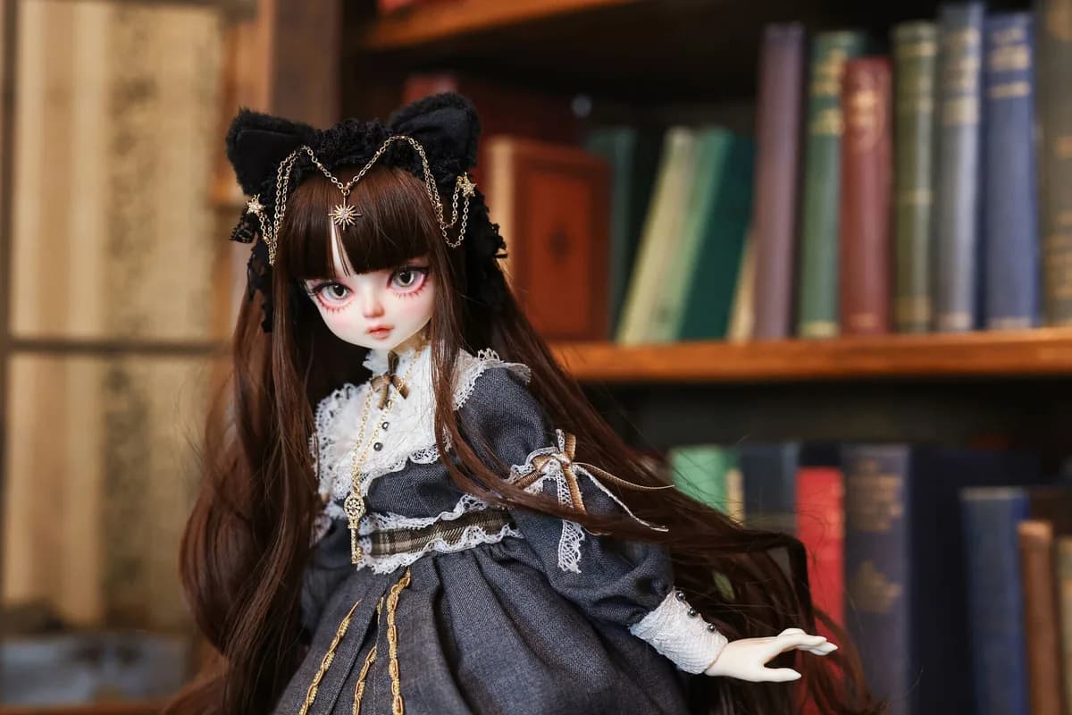 Original - Lucy - 1/4 - DOLK x Dear Mine, Book Nest Cat ver. (Dear Mine, Dolk) 4