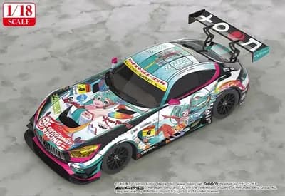 Good Smile Racing - 初音未來 - 痛車 - 1/18 - AMG 2016 SUPER GT Ver. (Good Smile Company, Good Smile Racing)