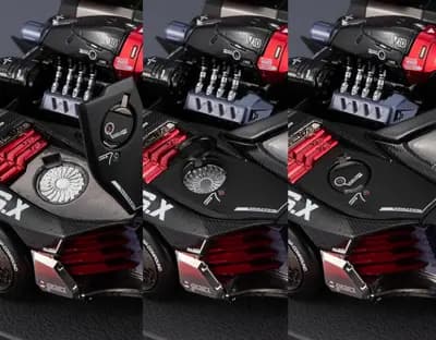 新世紀GPX閃電霹靂車 - 阿斯拉達 GSX - Variable Action Hi-Spec United - 1/18 - RS SIREN (MegaHouse, ThreeZero)