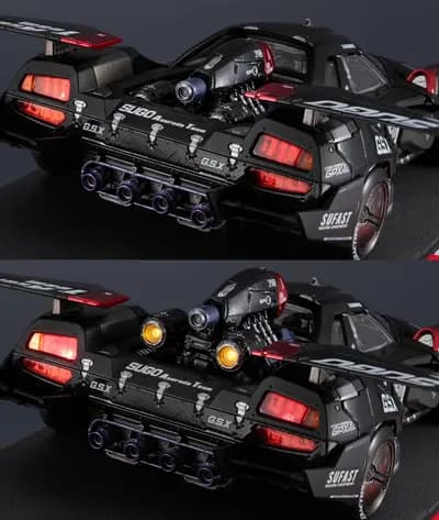新世紀GPX閃電霹靂車 - 阿斯拉達 GSX - Variable Action Hi-Spec United - 1/18 - RS SIREN (MegaHouse, ThreeZero)