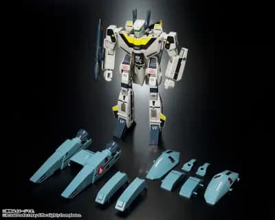 超時空要塞 - 一條輝的VF-1S超級女武神 - 羅伊·福克的VF-1S女武神 - Origin of Valkyrie - +超級裝備包組, 45週年紀念 (Bandai Spirits)