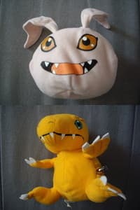 Digimon Adventure - Agumon - Koromon - Digivolve (Golden Bear Products)