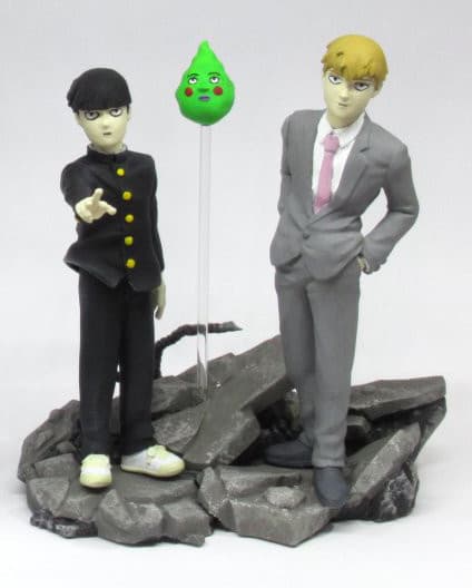 Mob Psycho 100 - Ekubo - Kageyama Shigeo - Reigen Arataka - Mini Master & Disciple Set (Tenarai Koya)