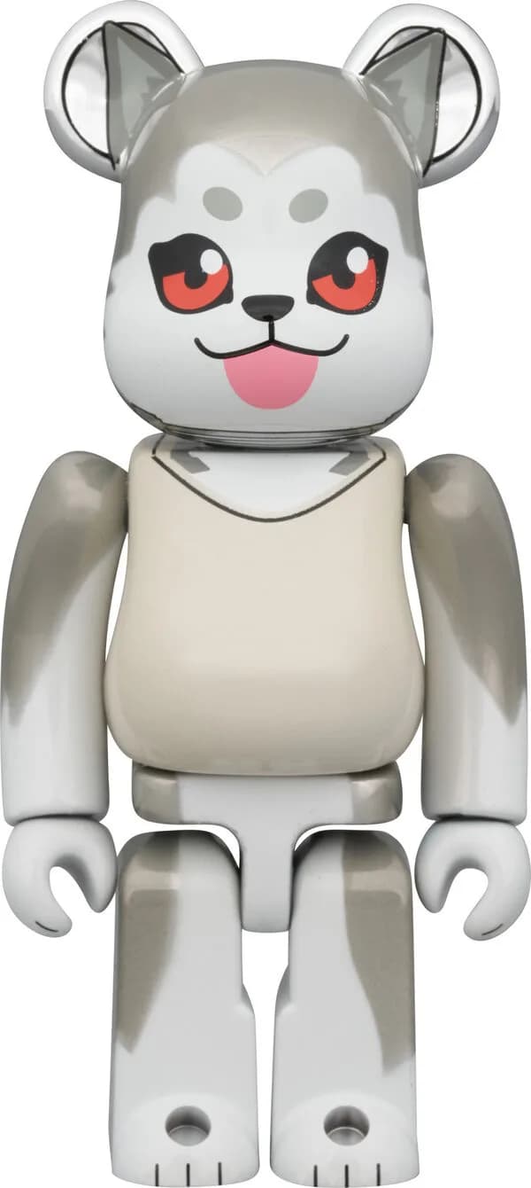 Persona 3 - Koromaru - Be@rbrick (Set) - Chrome ver. (Medicom Toy, Sega Store Tokyo) 1
