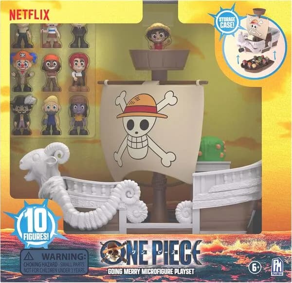 One Piece (2023) - Monkey D. Luffy - Playset - Going Merry (PhatMojo) 1